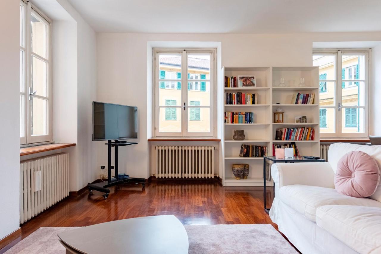 Cavour 9 Apartment 2B 2B 100Mq With Private Garage, In Center Of Rapallo, Wifi, Air Conditioned Buitenkant foto