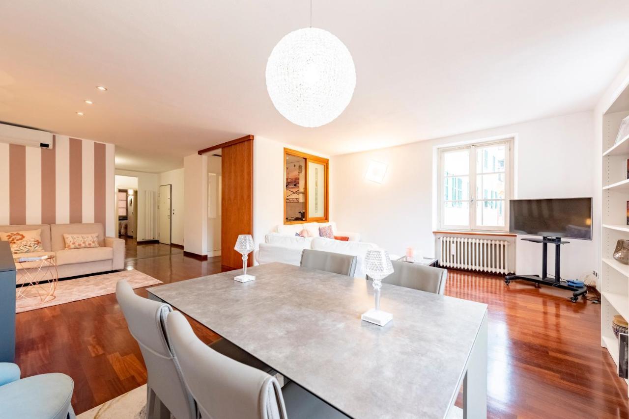 Cavour 9 Apartment 2B 2B 100Mq With Private Garage, In Center Of Rapallo, Wifi, Air Conditioned Buitenkant foto