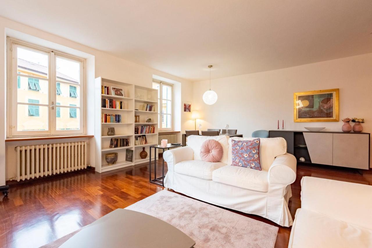 Cavour 9 Apartment 2B 2B 100Mq With Private Garage, In Center Of Rapallo, Wifi, Air Conditioned Buitenkant foto